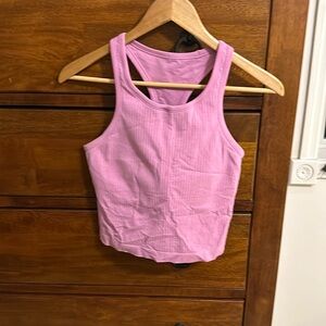 Lululemon ebb to street cropped tank